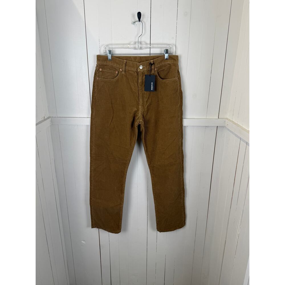 Buck Mason Brown Corduroy Ankle Pants Men's 32x32